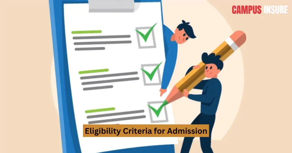 Eligibility Criteria for Admission