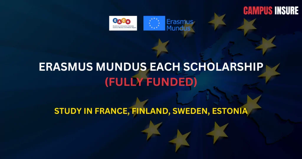 Erasmus Mundus EACH Scholarship